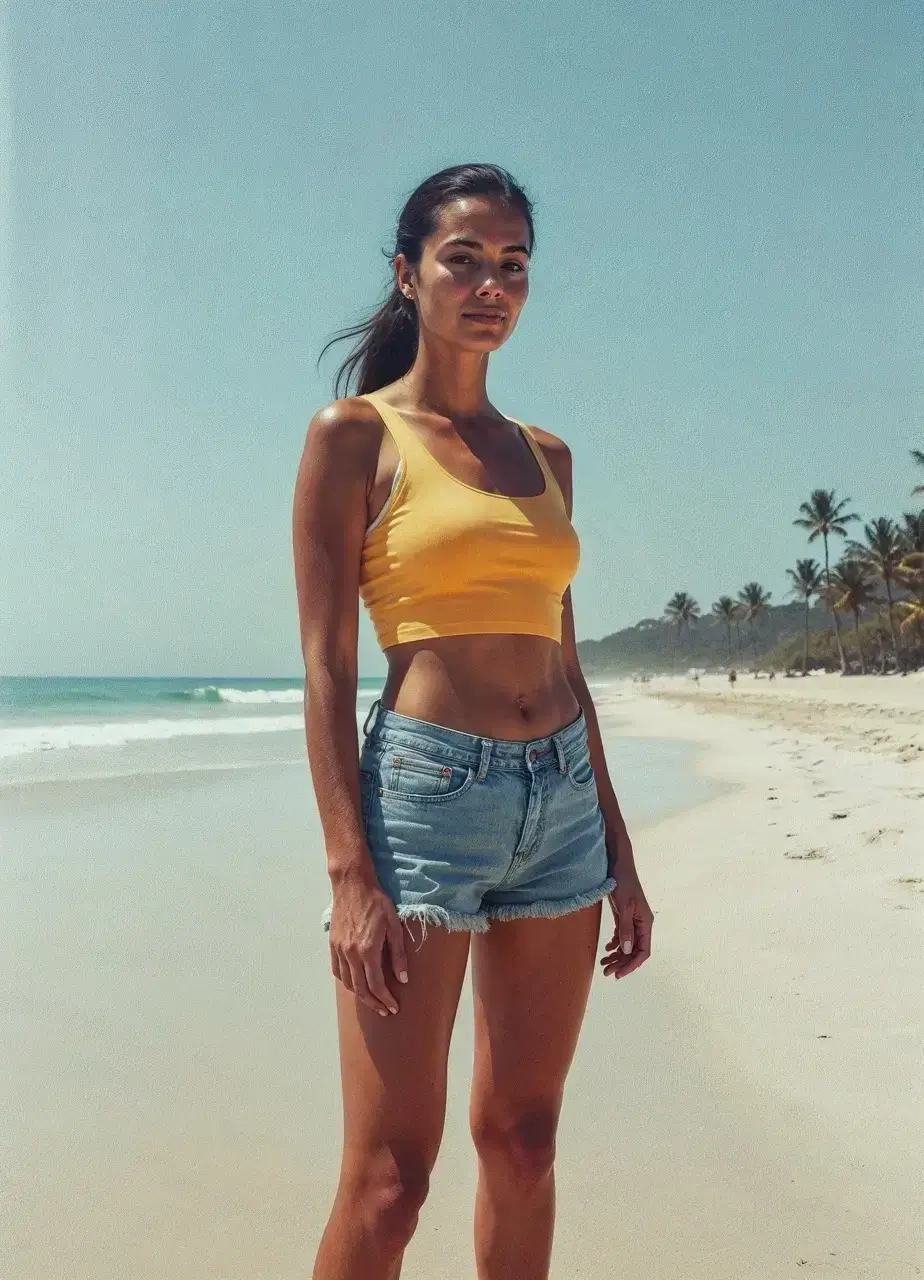 Seaside Tranquility Jeans